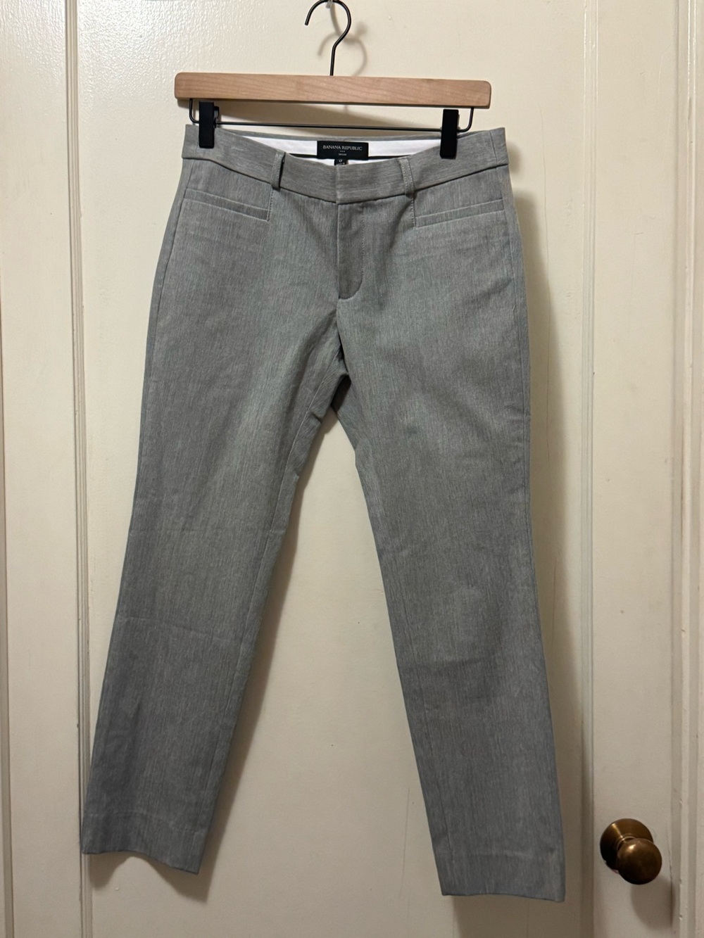 Banana Republic Light Gray Men’s Dress Pants - Slim Straight